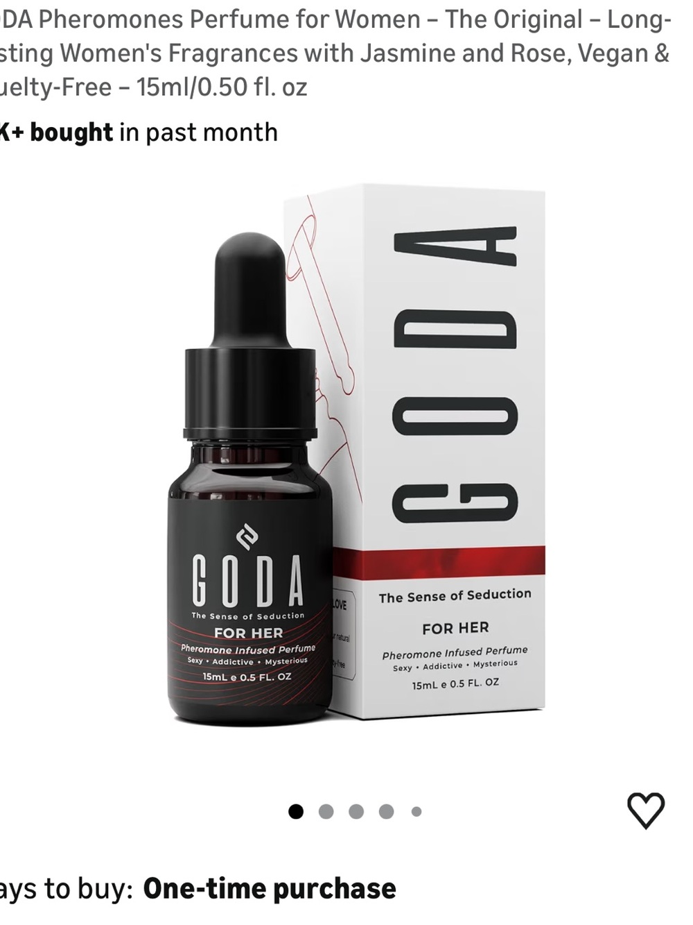 Goda Pheromones Perfume